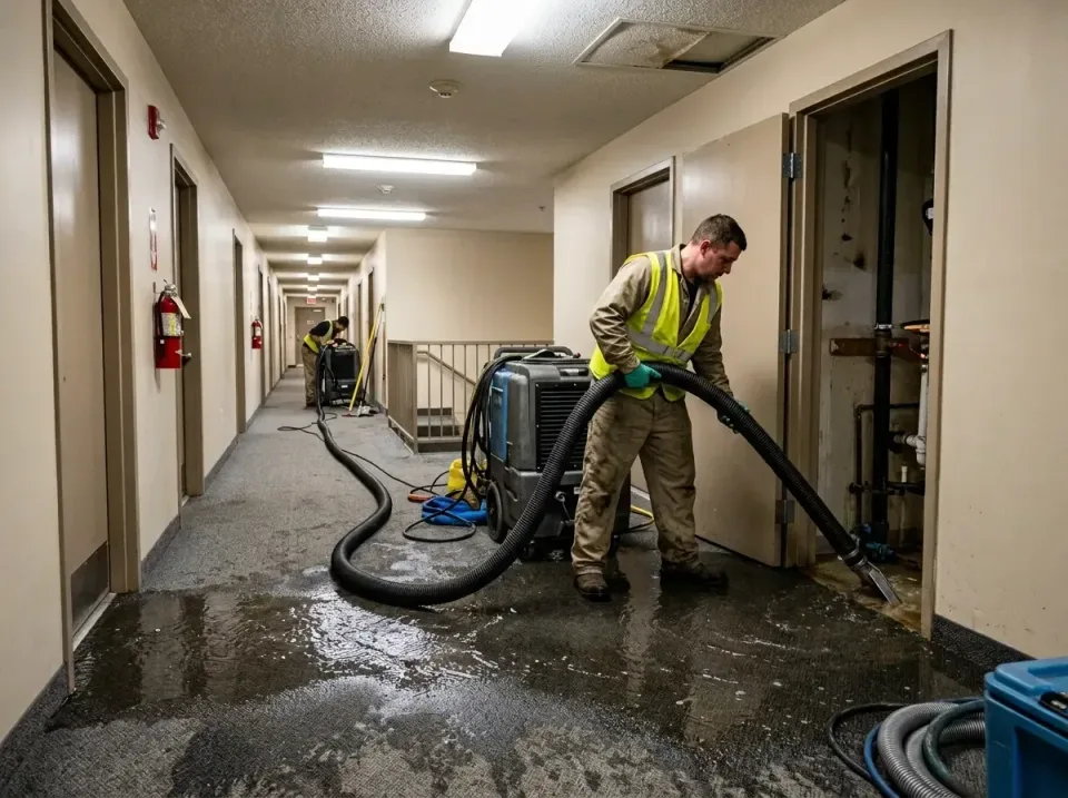 multi-unit-apartment-hallway-f-005 — frequently asked questions, Emergency Burst Pipe Water Extraction & Removal in Venice,…